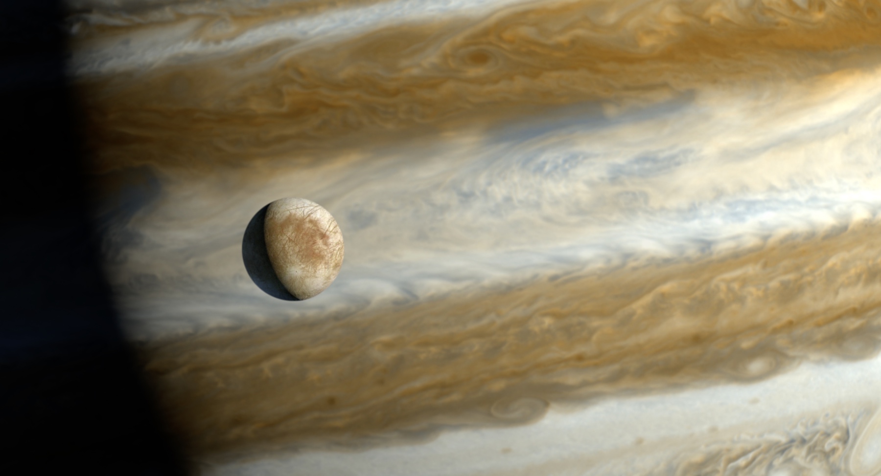 Вода на Европе спутнике Юпитера
