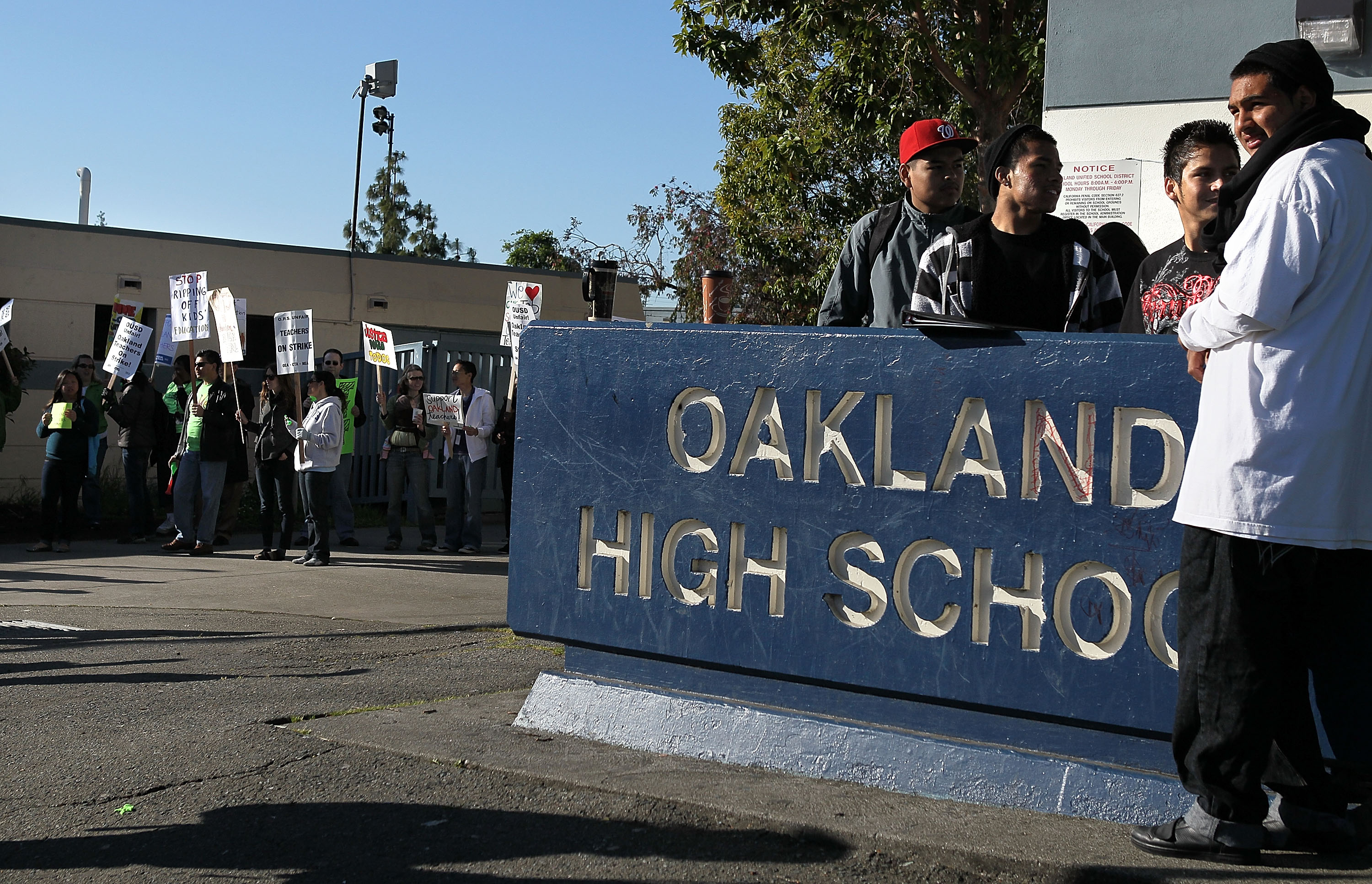 Student rights. Oakland High School. Oakland School.