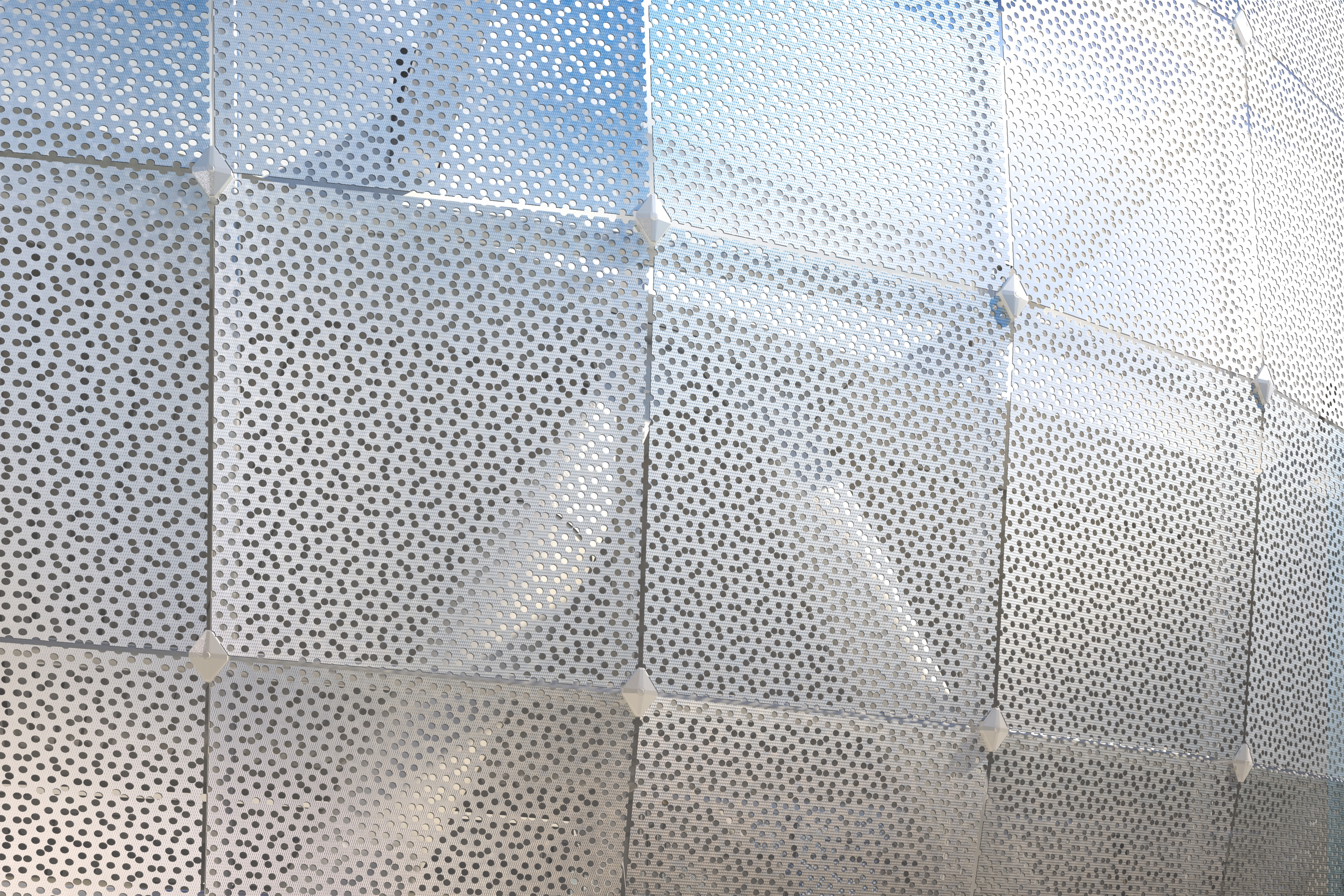 Perforated Glass Bubbles Brown