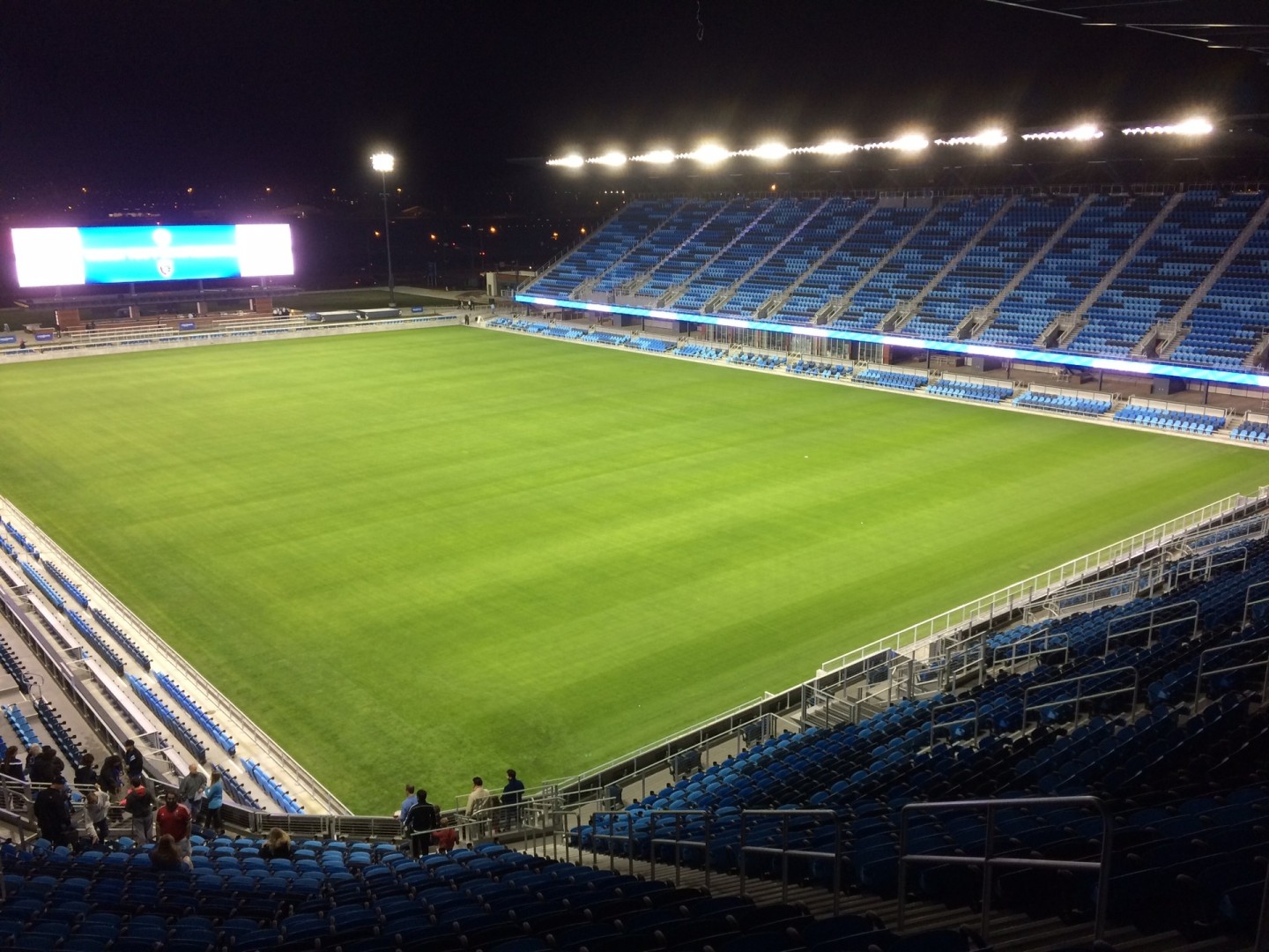 The San Jose Earthquakes, a professional soccer team, finally gets a permanent home called Avaya Stadium.