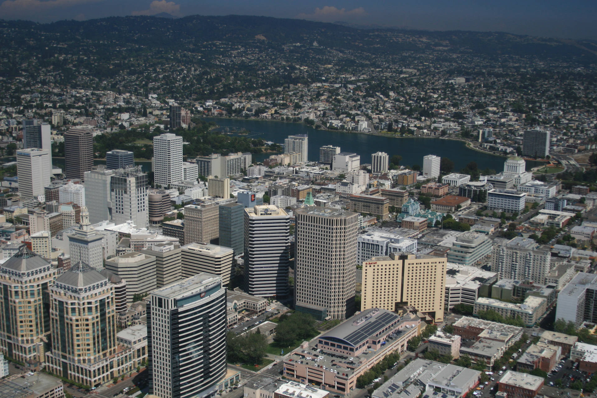 Oakland aerial view.