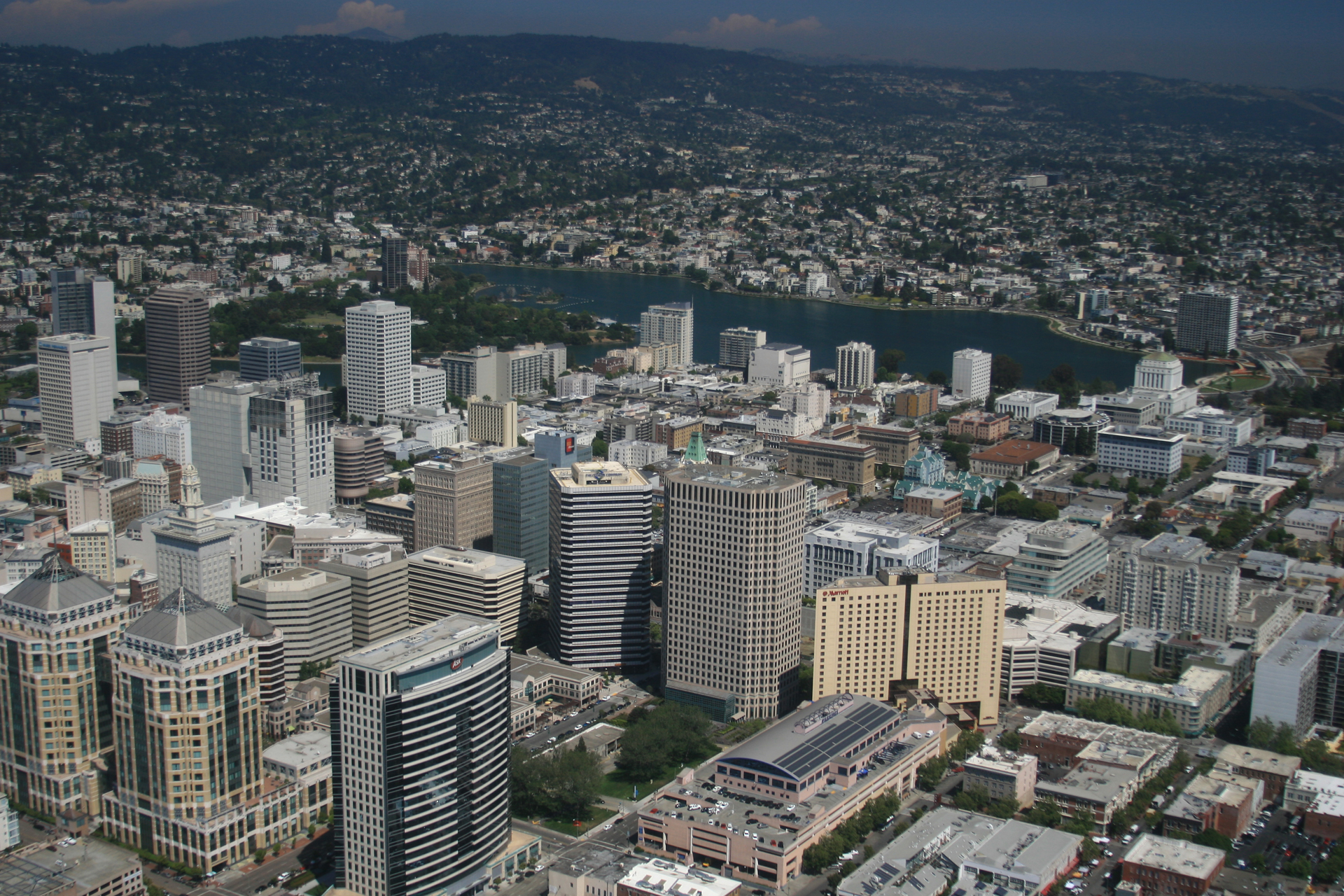 Oakland aerial view.