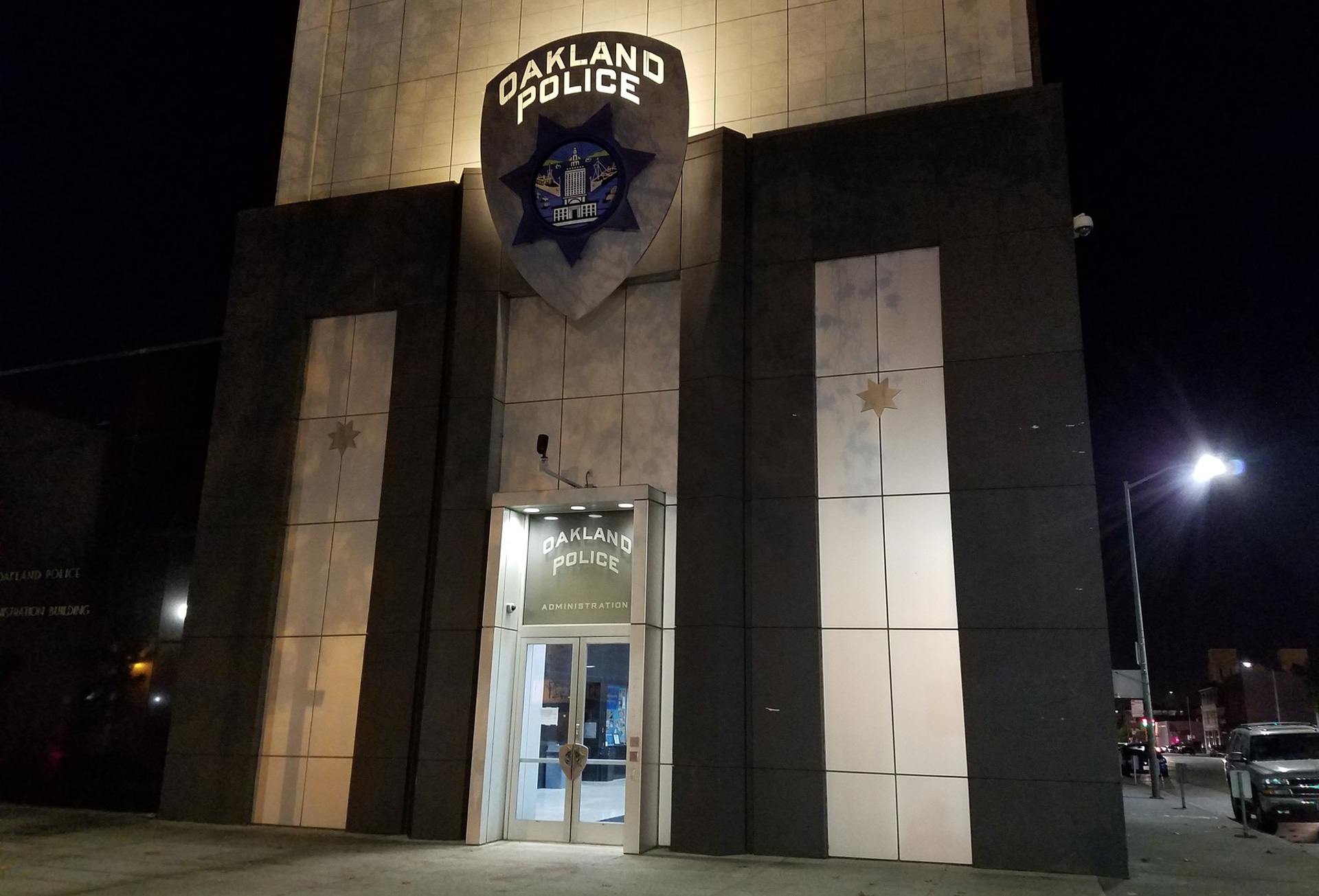 Oakland police headquarters on Nov. 12, 2016.