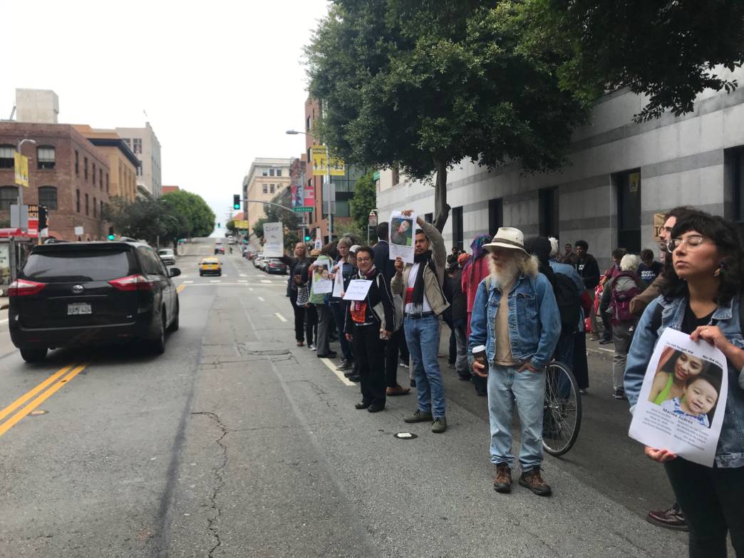Month of Daily Demonstrations Begins Outside San Francisco ICE ...