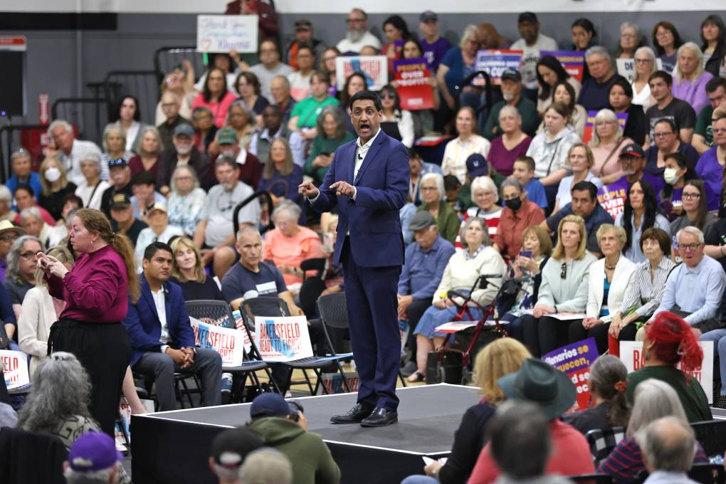 Bernie Sanders supporters celebrate his victory in California at the Sanders headquarters in San Francisco’s Mission District on Tuesday, Mar. 3, 2020.