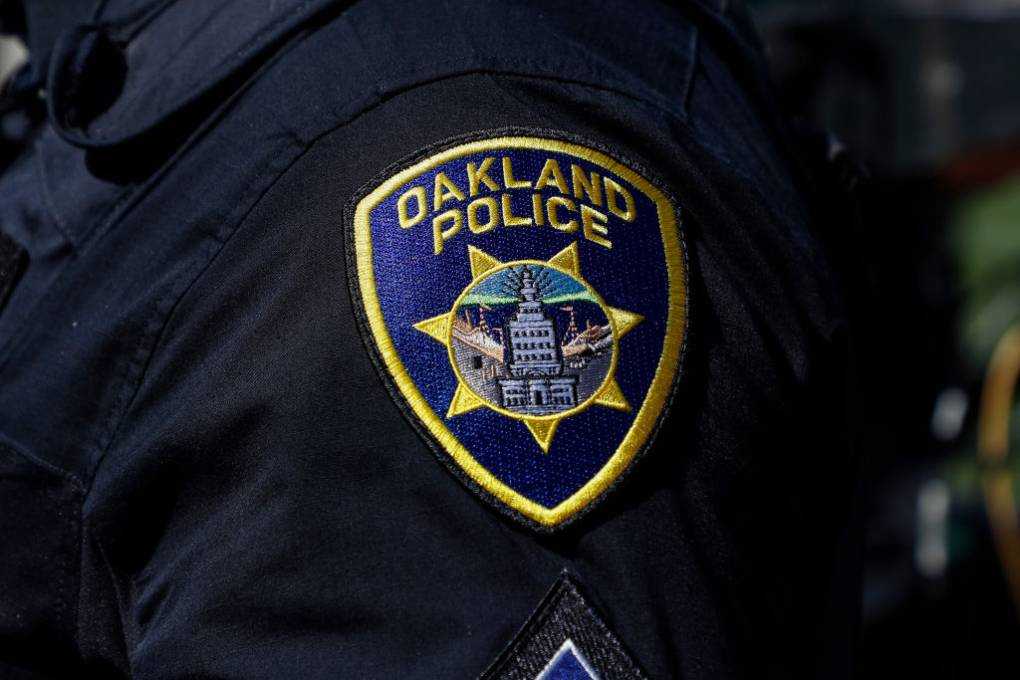 A patch showing the emblem of the Oakland Police Department.