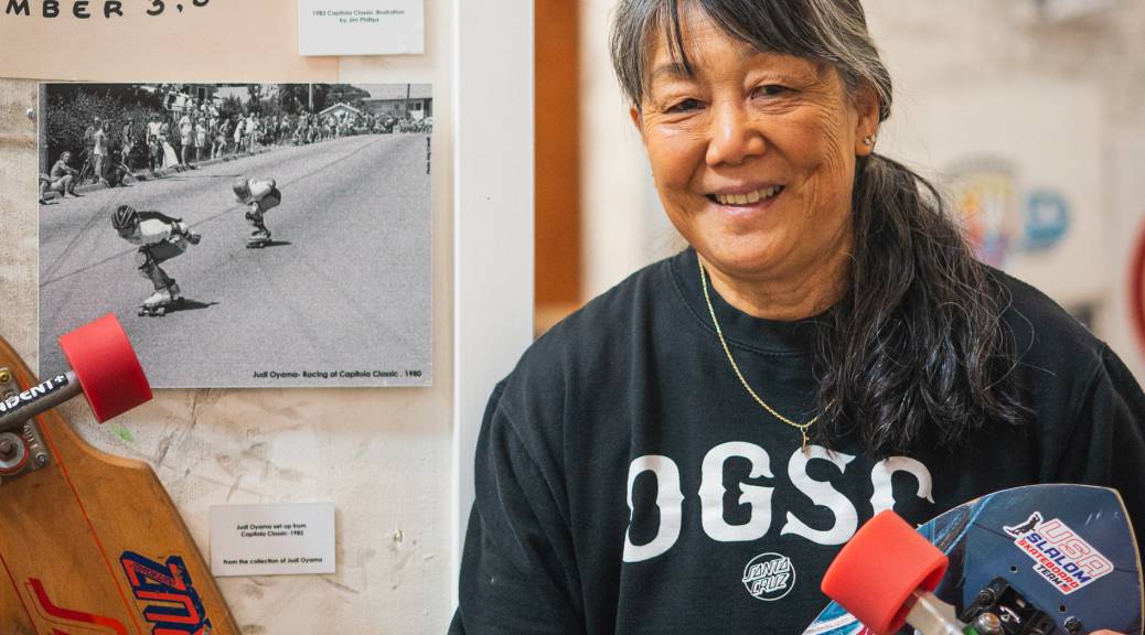 At 64, Santa Cruz Slalom Skateboarding Mom Trains for World Games