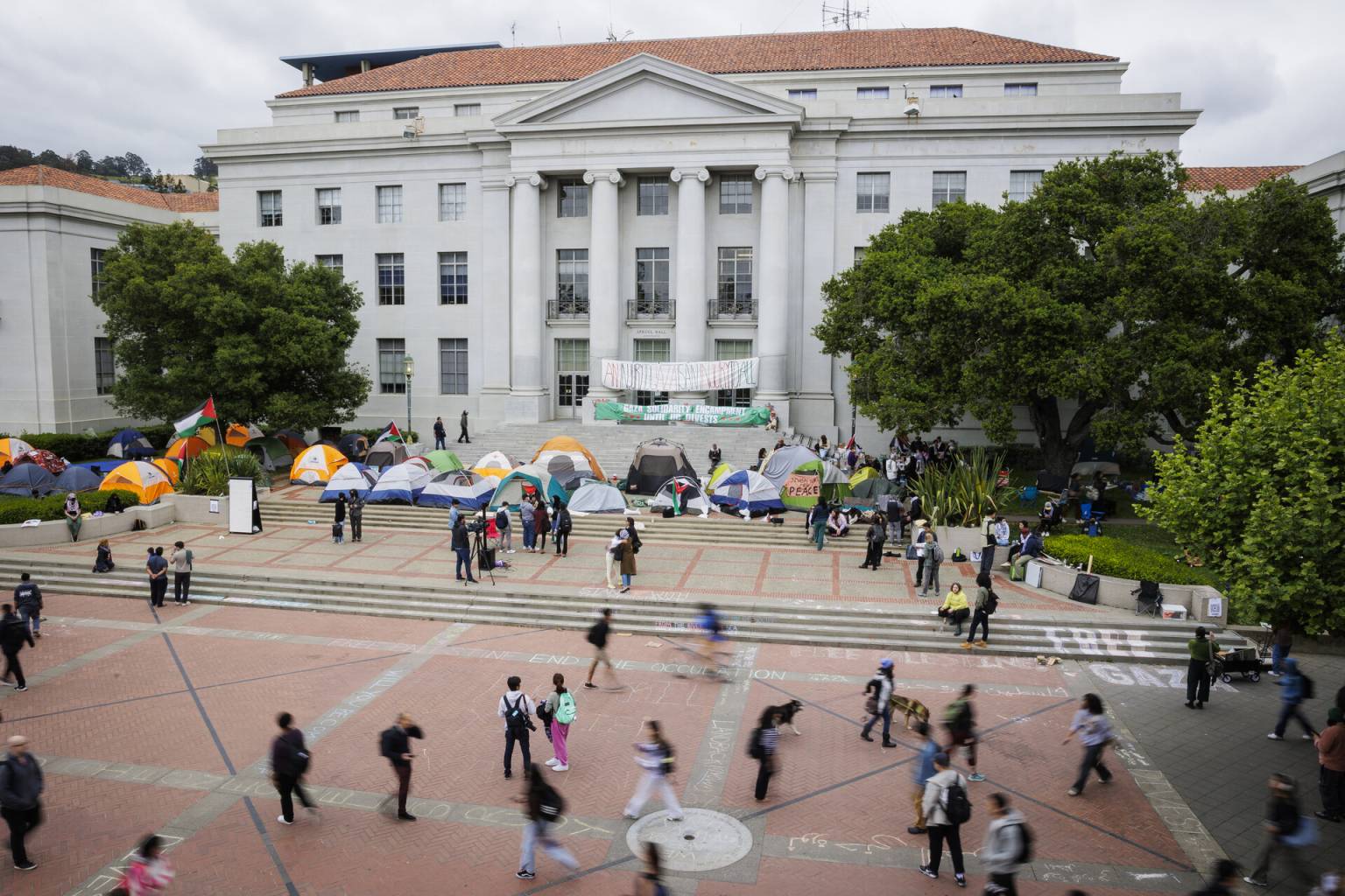 Photos: Campus Protests Grow Across Bay Area | KQED
