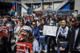 SFSU Pro-Palestinian Encampment Established as Students Rally for
Divestment