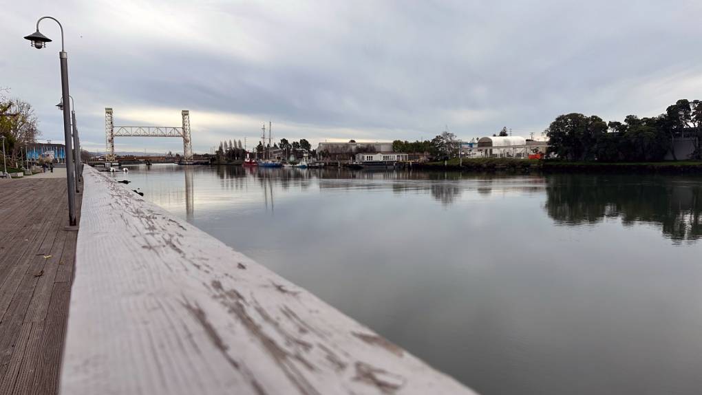 The city of Alameda has all the sure signs of an island. To get there, you have to use a bridge, a tunnel or a boat. Locals talk about going “on