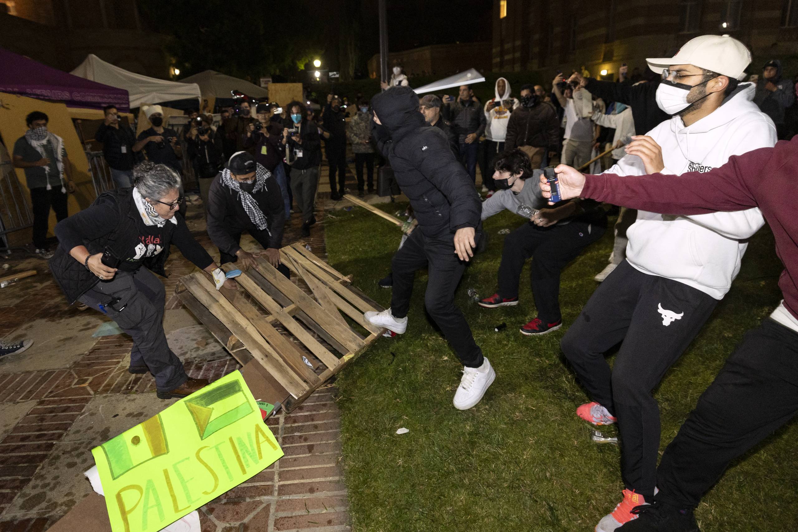 Protests UCLA