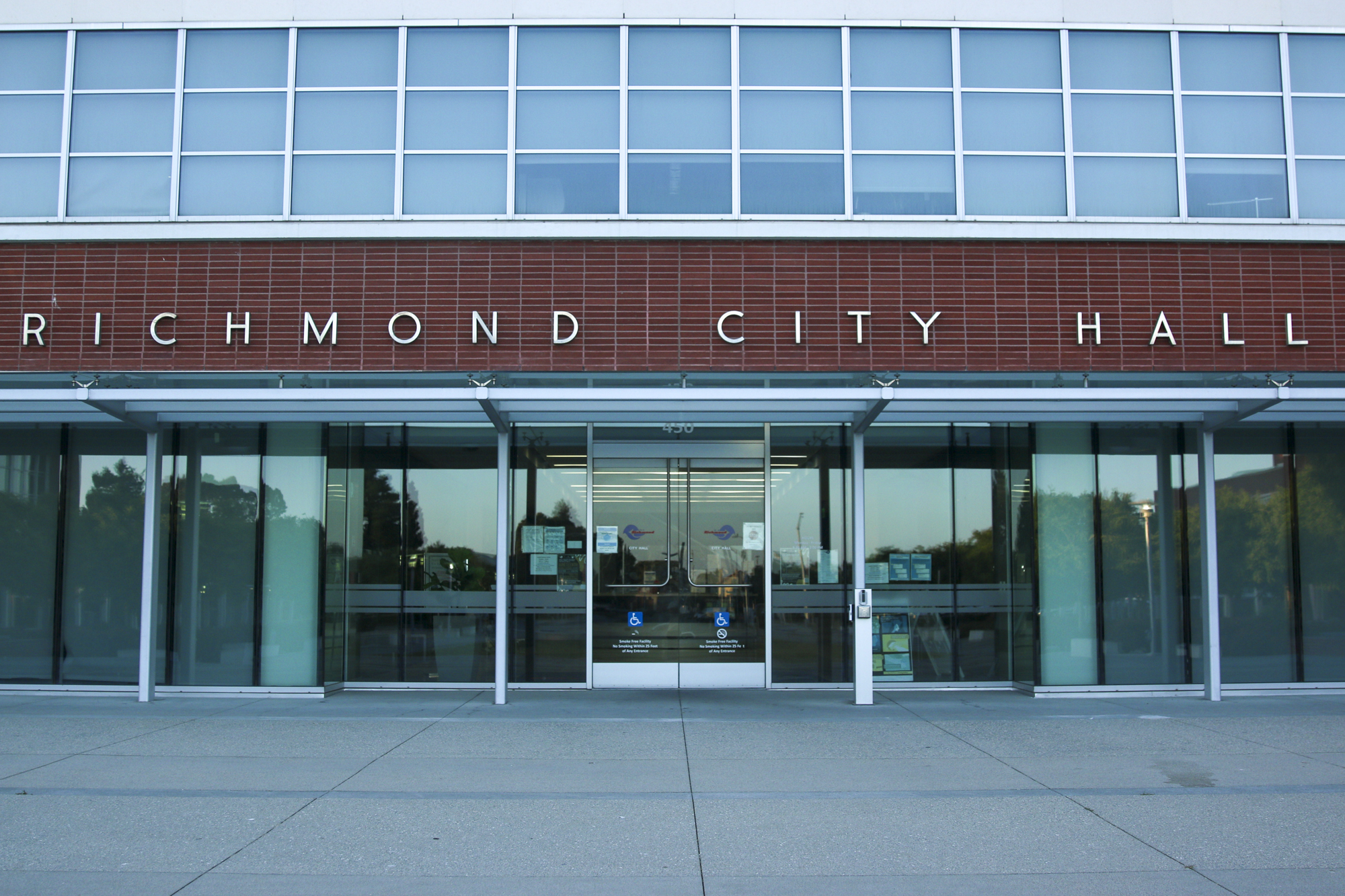The front of Richmond City Hall.