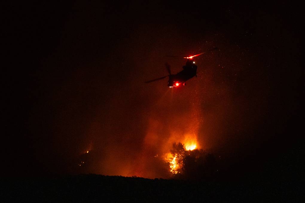 Line Fire In San Bernardino Mountains Continues To Challenge Crews | KQED