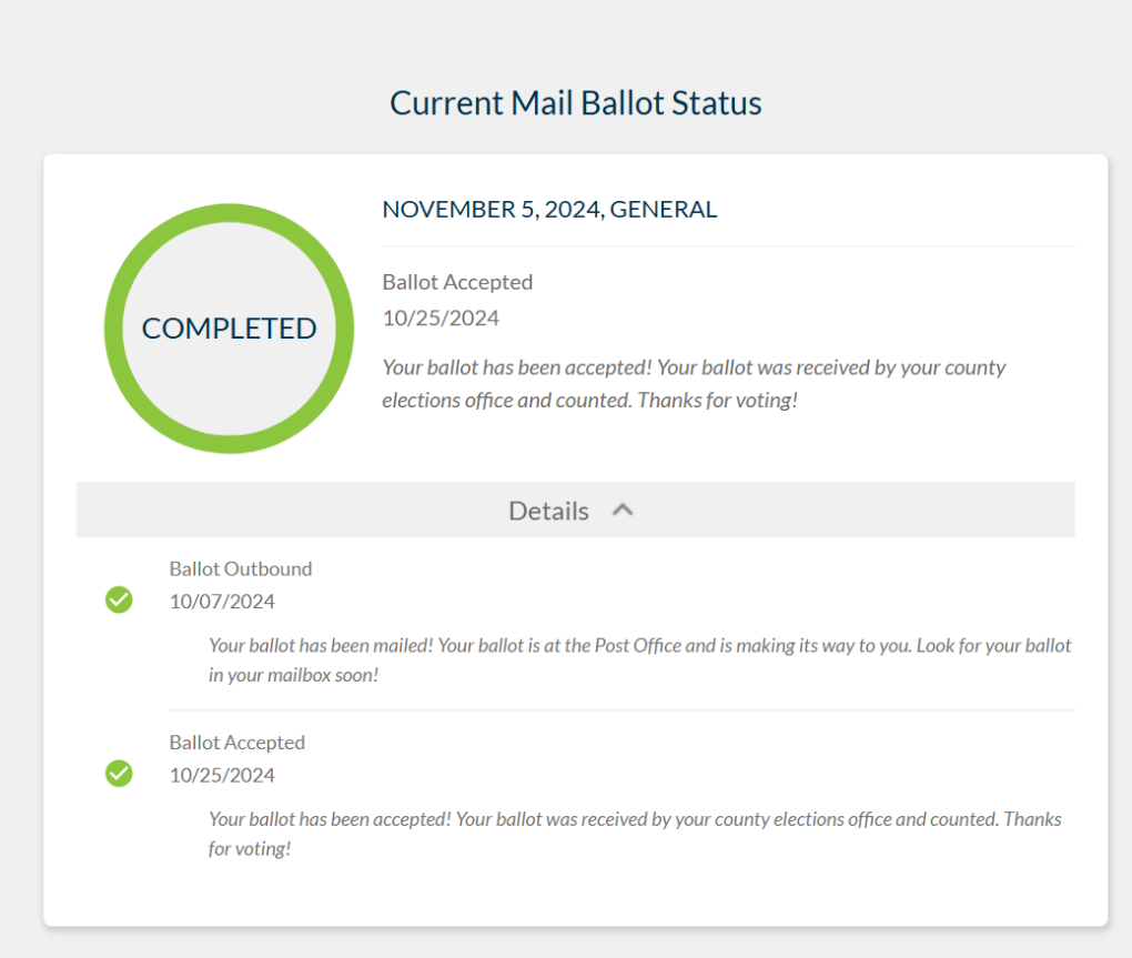 How Do I Know My Ballot Was Counted in the 2024 Election? Here's How to