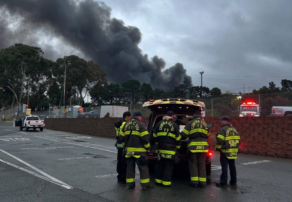 Martinez Refining Company Investigating If Leak During Maintenance Contributed to Fire | KQED