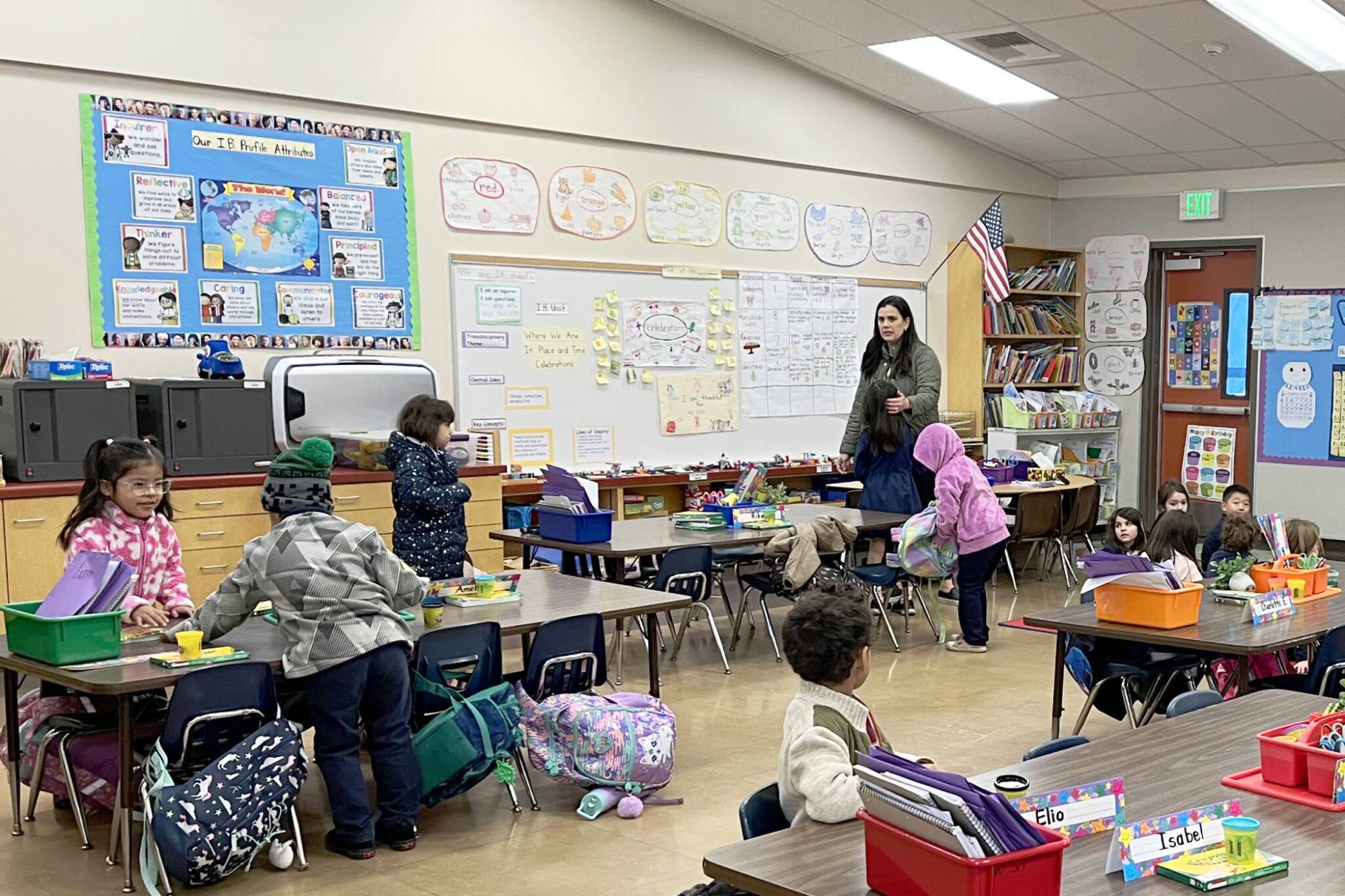 Os alunos mostraram resiliência à medida que as escolas se recuperaram de La Fires