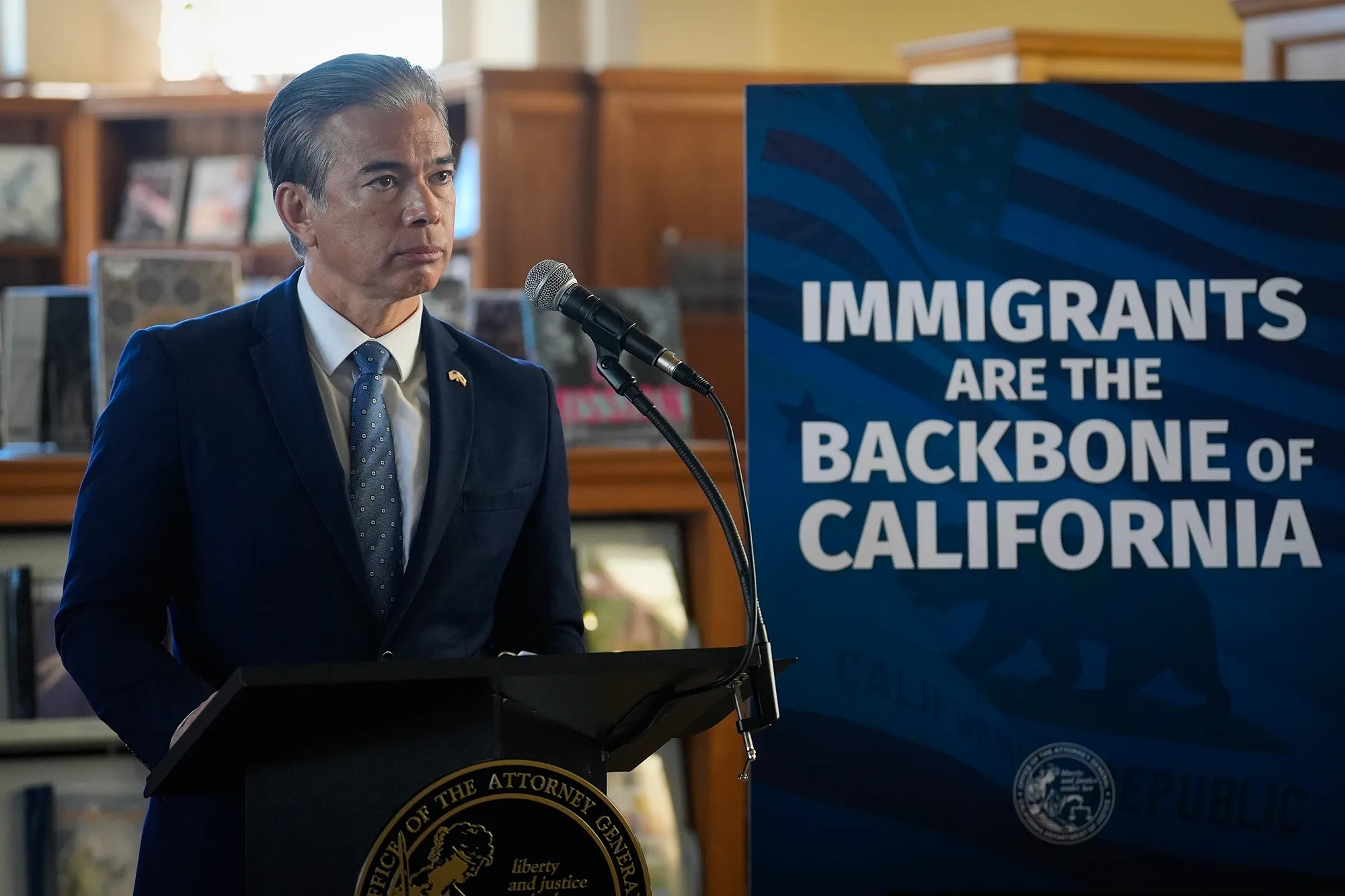 California Sues Trump Over New Conditions on Funding for Crime Victims | KQED