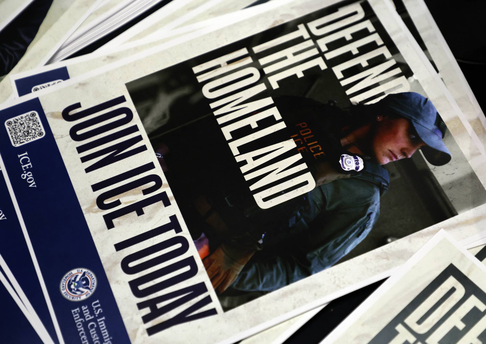 Experts Concerned About Imagery, Language In ICE Recruitment Materials | KQED