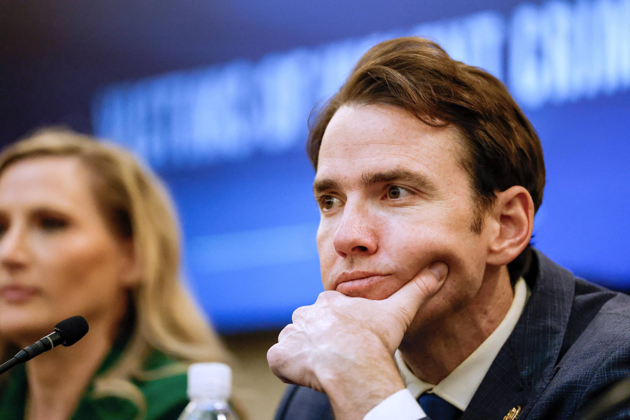 Rep. Kevin Kiley (R-Calif.) listens to testimony as the House Judiciary Subcommittee on Oversight holds a field hearing on violent crime in Charlotte, N.C., Monday, Sept. 29, 2025. In a recent interview on Morning Edition, he discusses his decision to continue showing up to work during the government shutdown, advocating for the House to resume its functions.