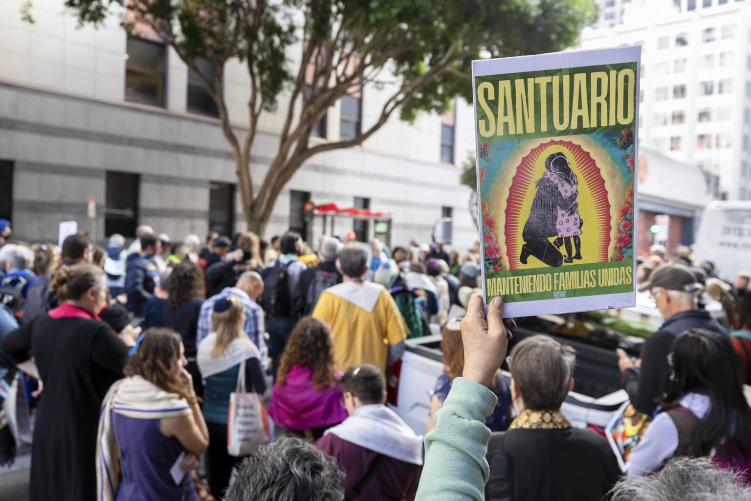 Bay Area Religious Leaders Hold Interfaith Vigil Outside of ICE Office ...