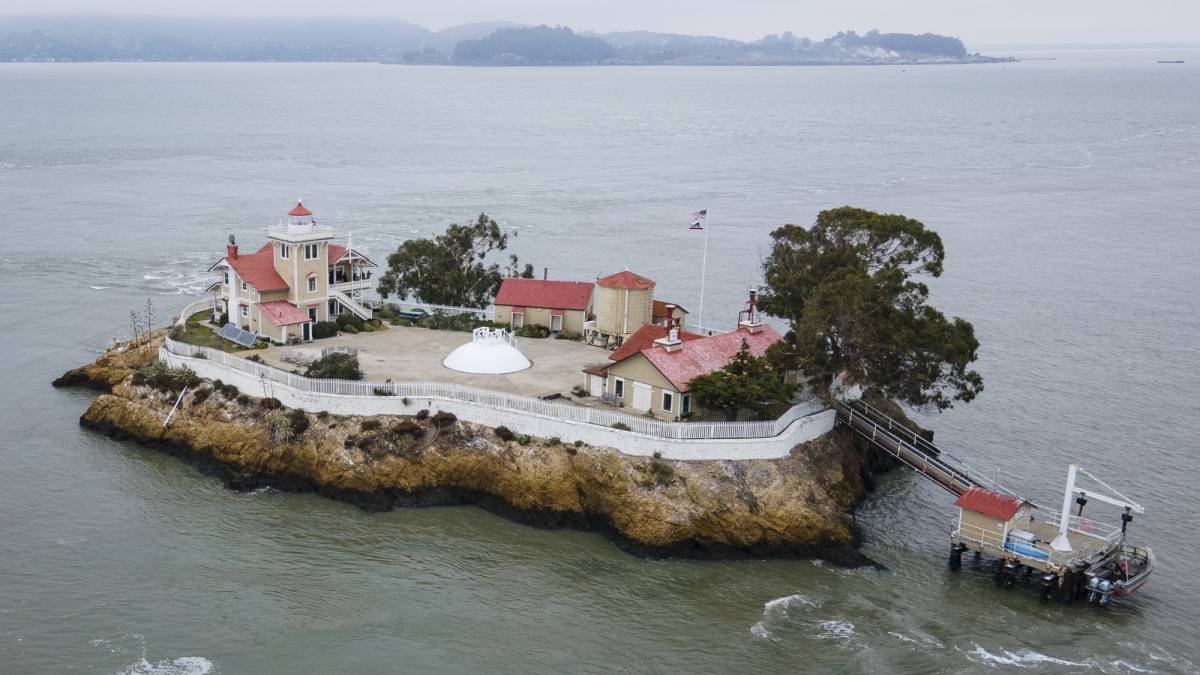 A Trip to the Remote Island Lighthouse in the Middle of San