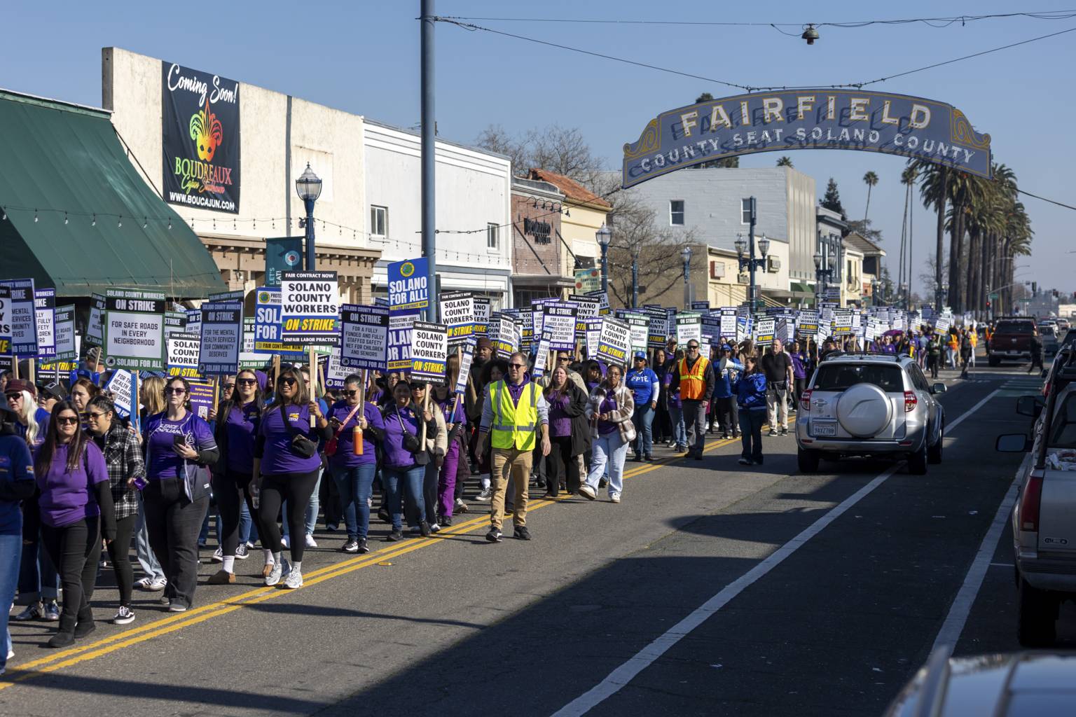 Solano County Public Service Workers Launch 2-Day Strike | KQED