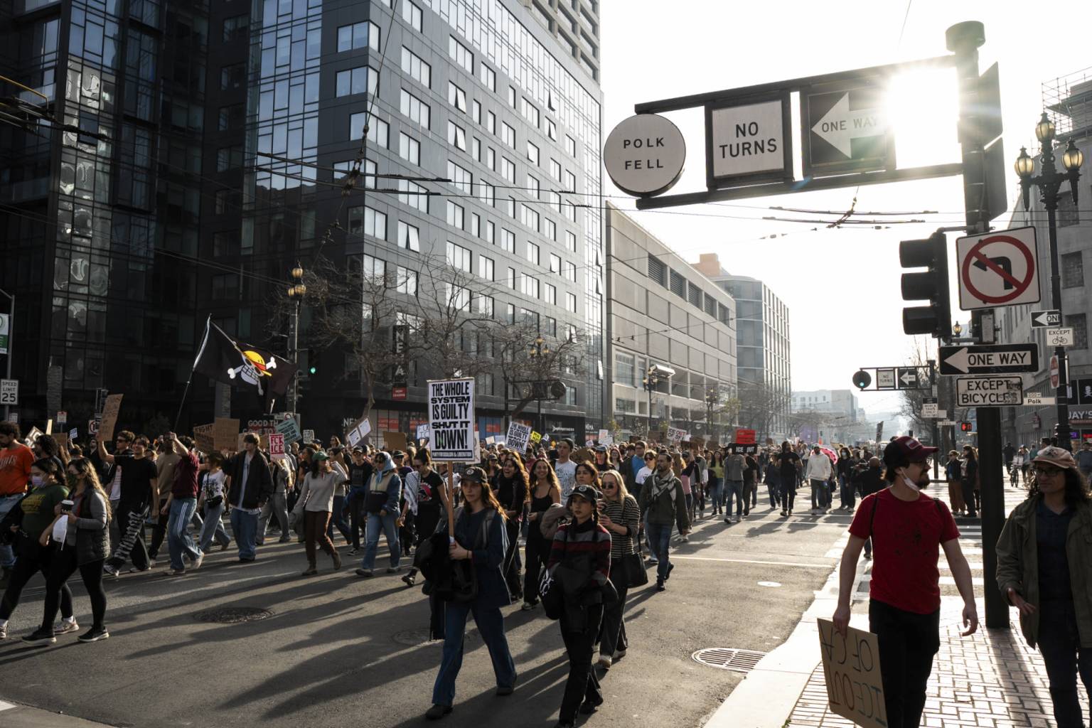 Thousands Gather in San Francisco, Businesses Close as Part of ...