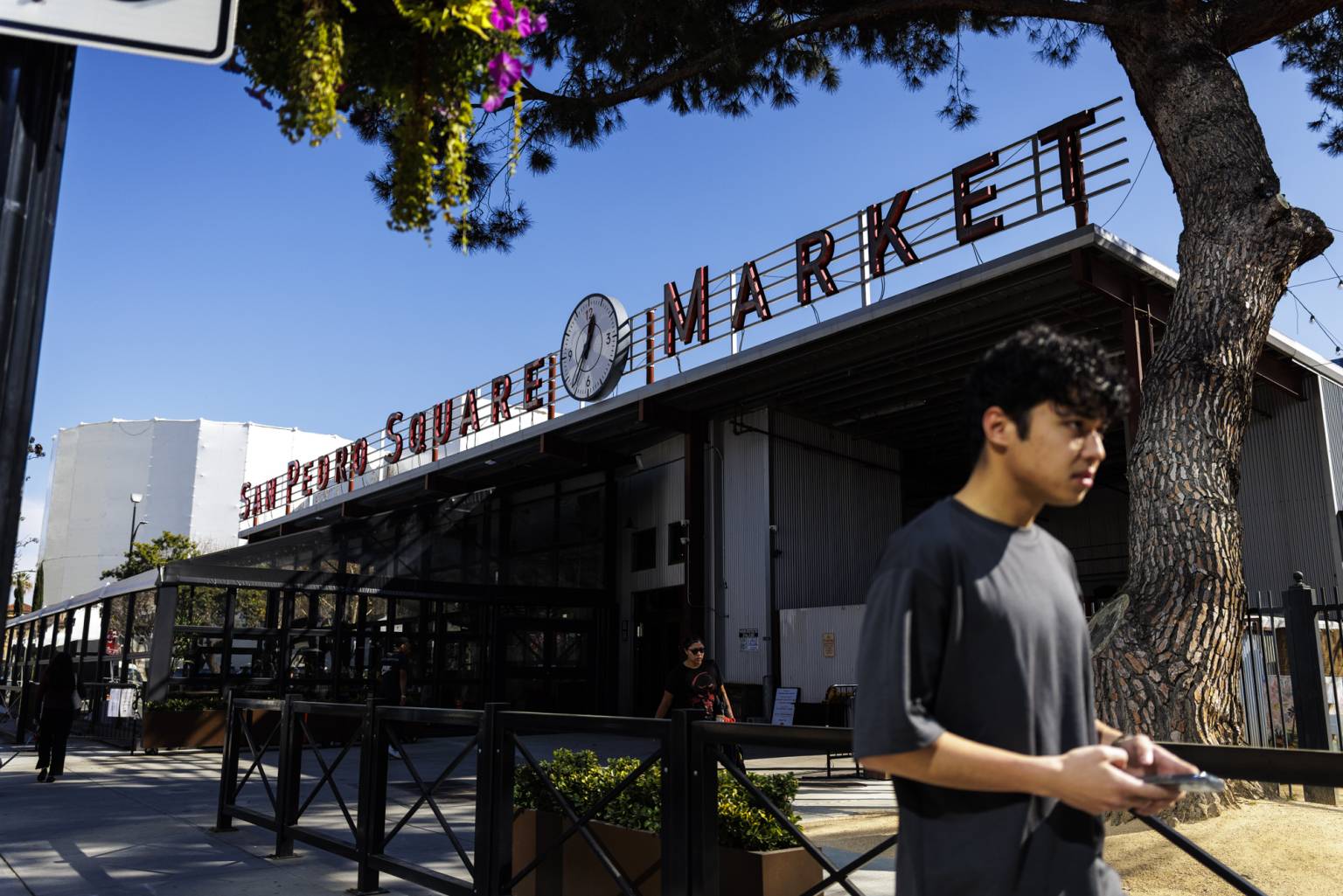 The San Pedro Square Market in San José on Feb. 6, 2026.