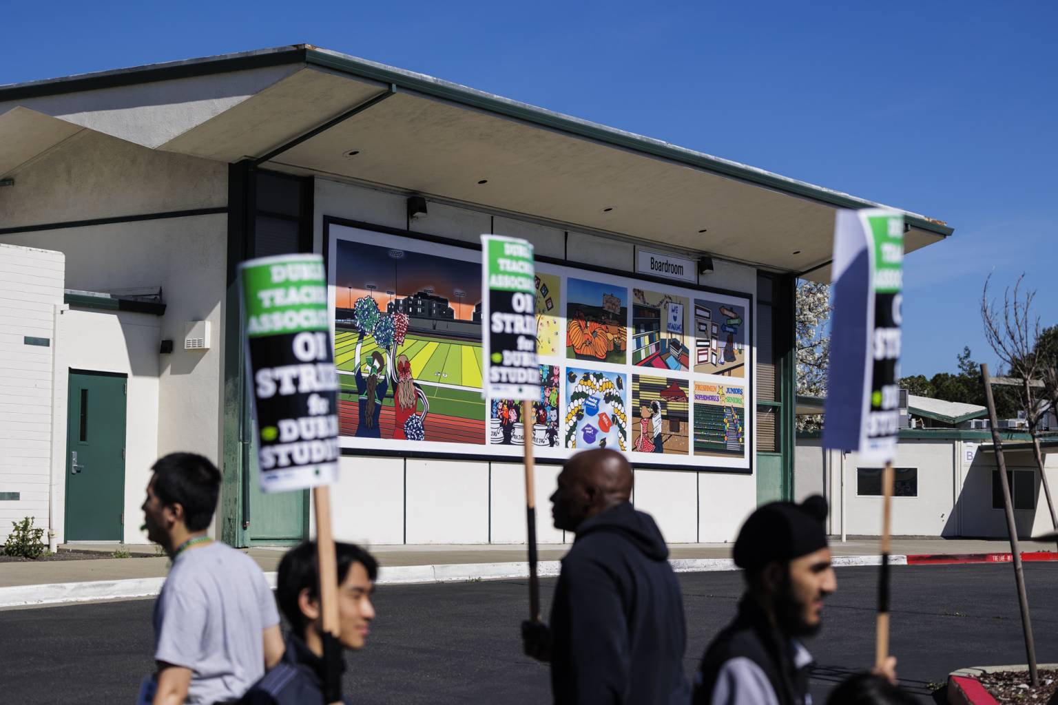 Dublin Unified Teachers Walk Out Over Pay Raises and Class Sizes | KQED