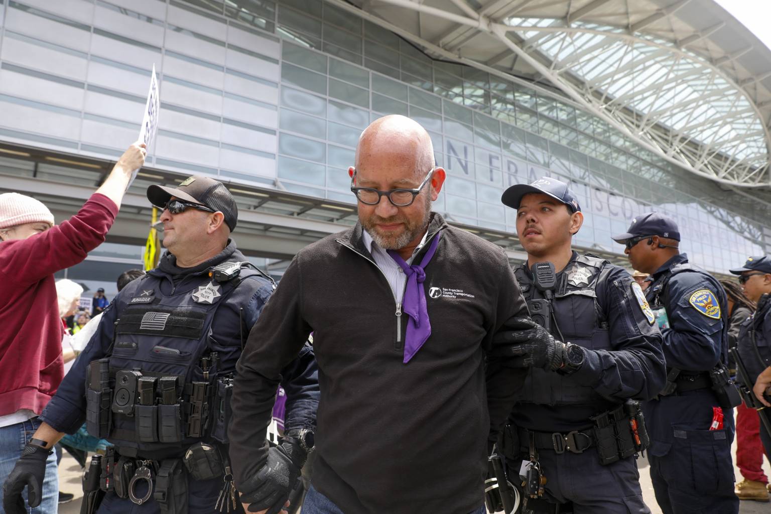 Arrests at SFO as May Day Protests Kick Into Gear Across the Bay Area ...