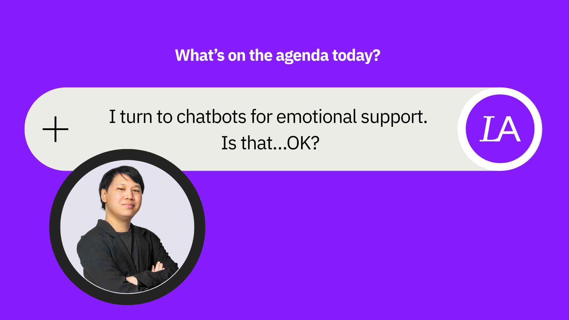 Our Chatbot Friends and Lovers (with Pat Pataranutaporn)