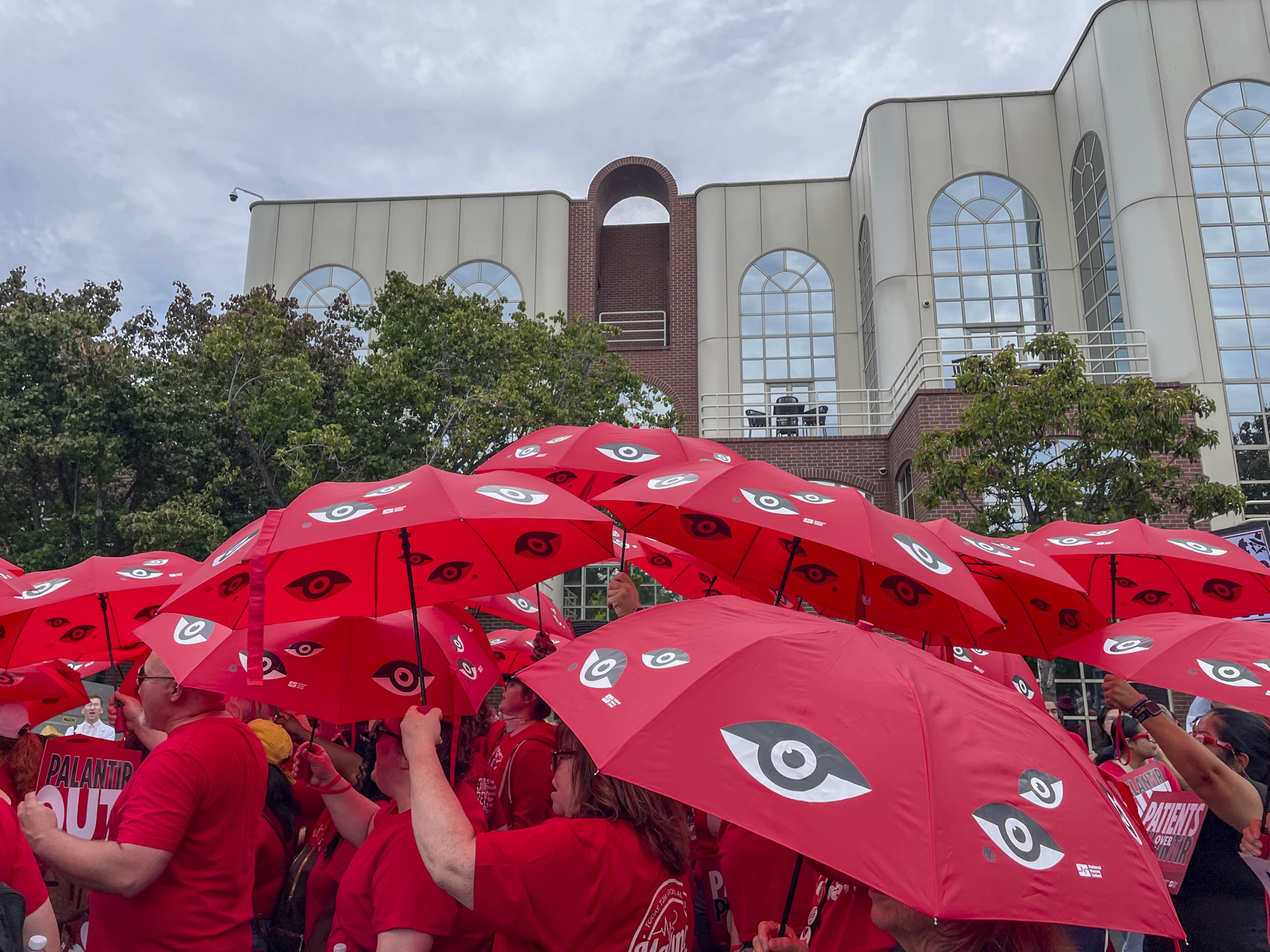 kqed.org - Bay Area Nurses Protest Use of Palantir's AI Tech at Hospitals | KQED