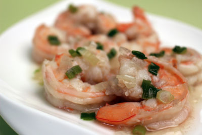 Spicy Shrimp with Cocktail Sauce