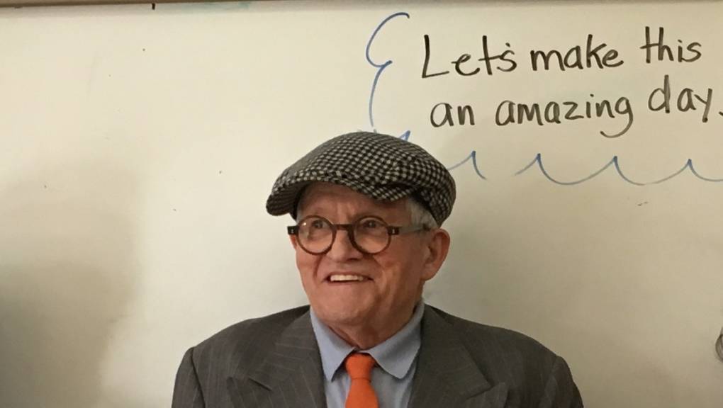 LA-based David Hockney doesn't have to revisit Costaño-49ers in East Palo Alto. But many of the celebrities engaged by Turnaround Arts: California become attached to the schools they've "adopted."