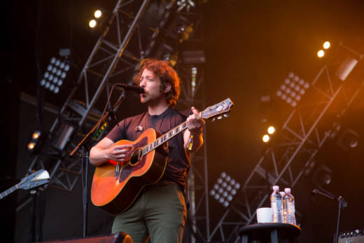 Fleet Foxes performs at the Outside Lands music festival in San Francisco, Aug. 11, 2017.