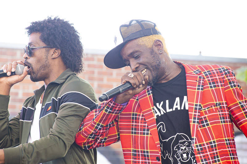 The Pharcyde plays Hiero Day in Oakland on Monday, September 3, 2018.