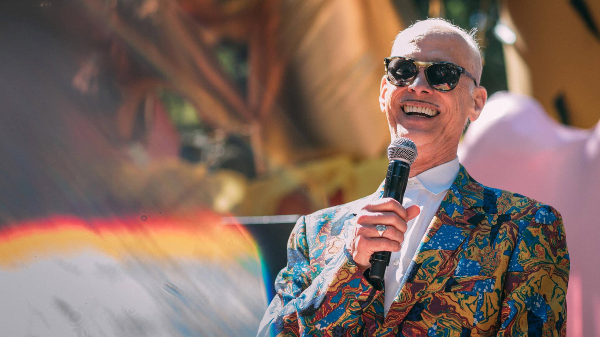 John Waters has hosted the Burger Boogaloo music festival in Oakland every year since 2015.