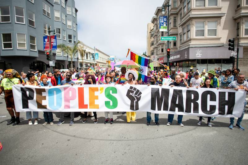 PHOTOS: LGBTQ+ Pride Lights Up the Bay Area In All Its Rainbow Glory | KQED
