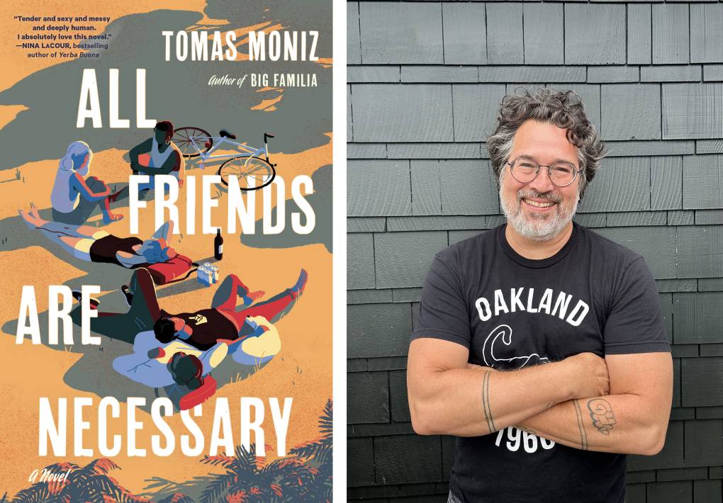 Tomas Moniz, author of All Friends Are Necessary, a novel about friendship in the Bay Area.