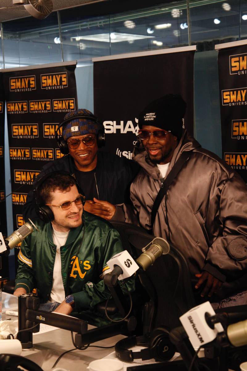 Sway Calloway and Wyclef Jean give praise to Frak after his sensational performance on 'Sway in the Morning'.