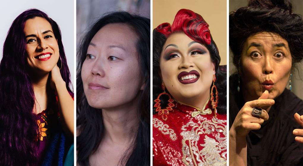 Four women in collage, all looking fabulous