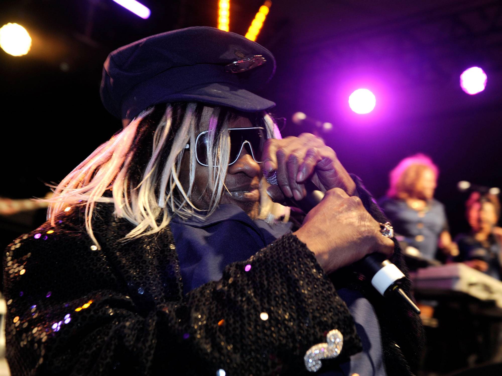 Sly Stone at the Coachella Valley Music & Art Festival 2010