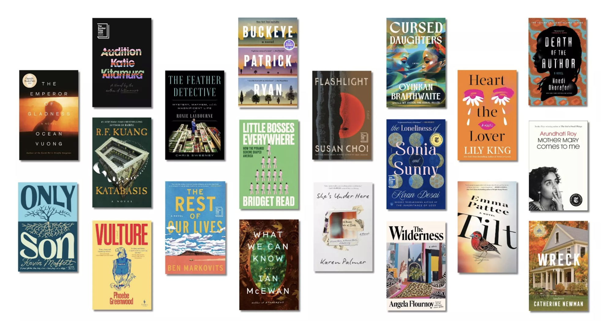20 Recommendations From 2025 for Your 2026 Book Club