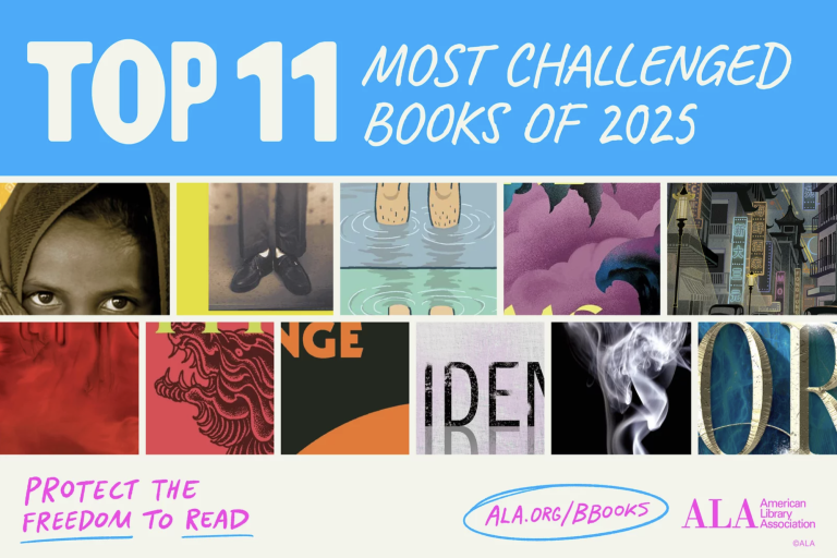 A panel of 11 small images, featuring close up segments from book covers.