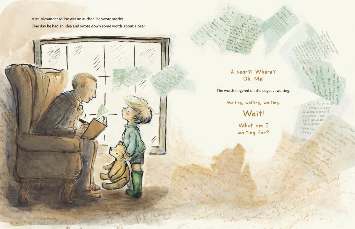 How a Bear Became a Book, written by Annette Bay Pimentel and illustrated by Faith Pray