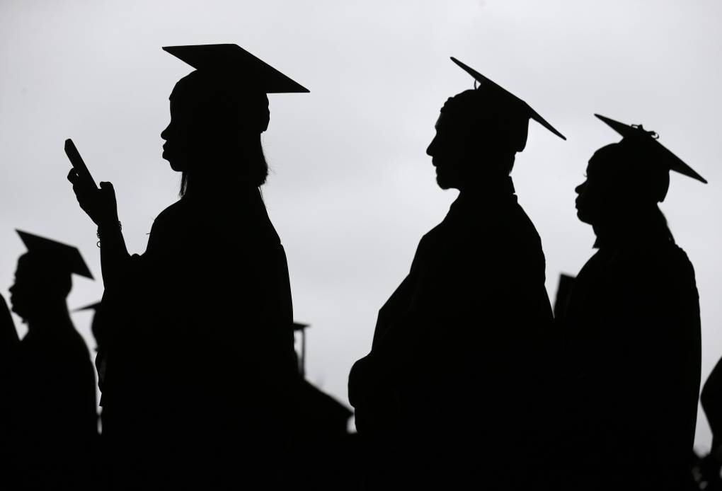 Shadow of college graduates