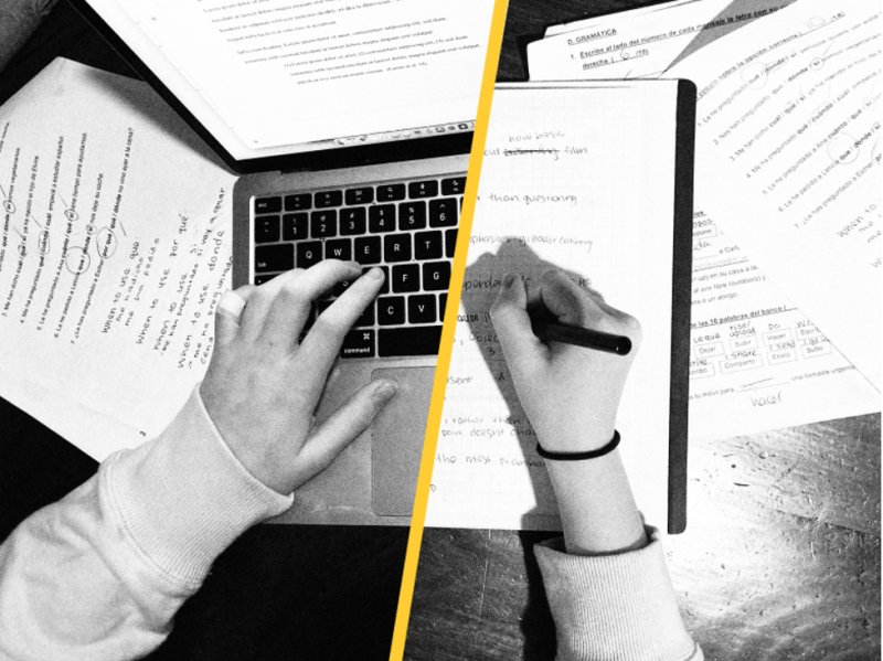 Writing Notes Instead of Typing Research Pits Scholars Against Each Other