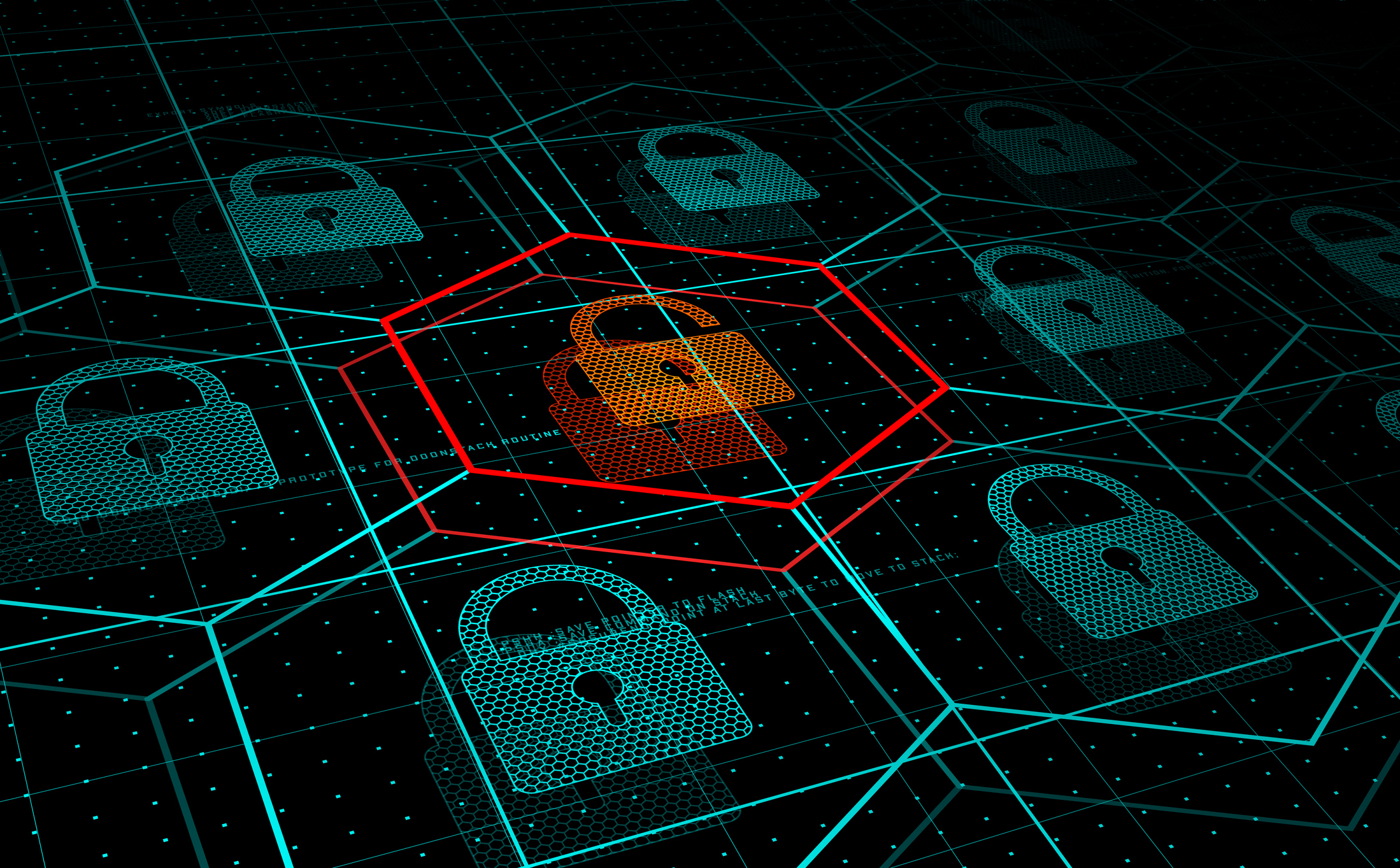 Illustration of unlocked key