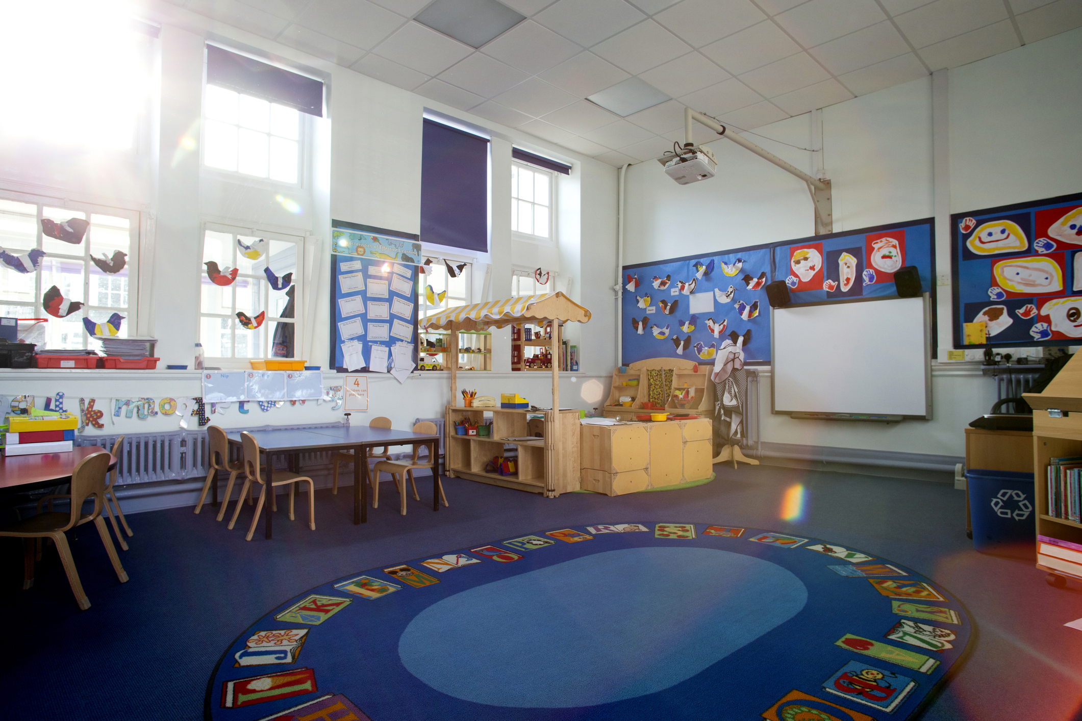 Empty nursery school