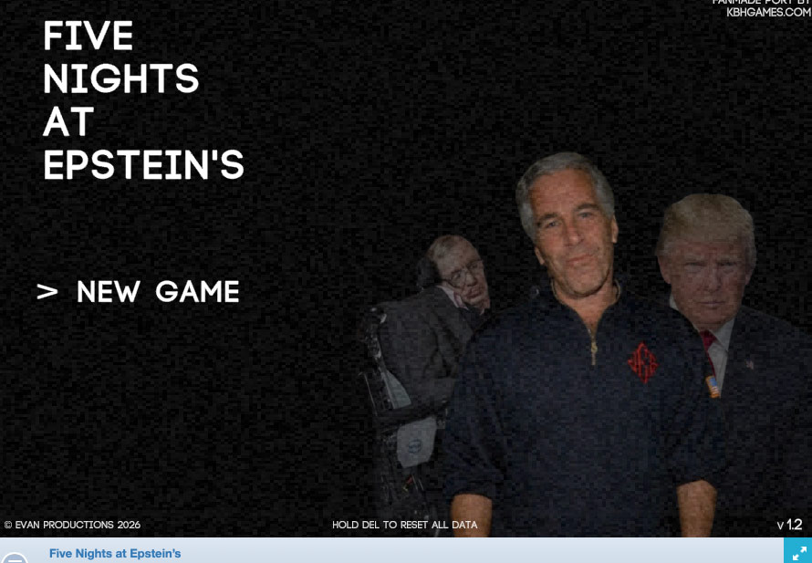 Screen grab of an online game